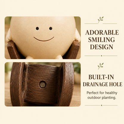 Florenza PlantPal™ Smiling Swing Planter