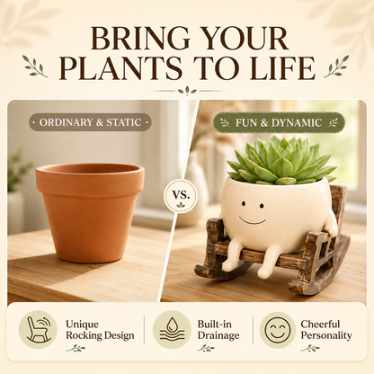 Florenza PlantPal™ Smiling Swing Planter