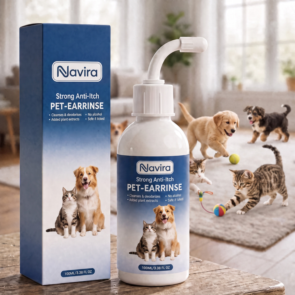 EarPure™ Deep Clean Rinse for Dogs & Cats